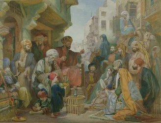 Una calle en El Cairo